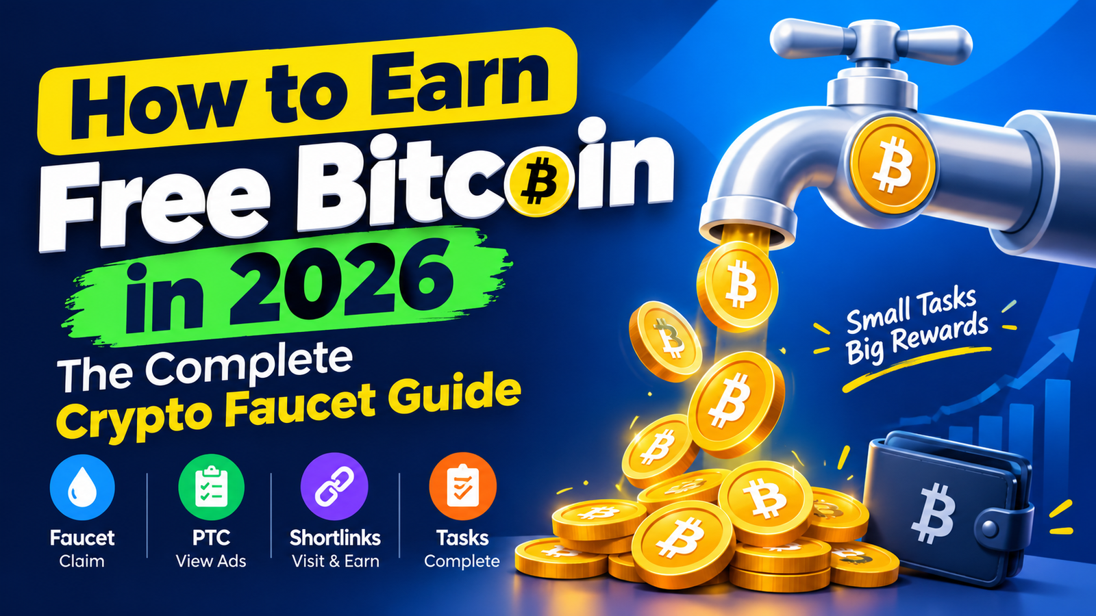 How to Earn Free Bitcoin in 2026: The Complete Crypto Faucet Guide